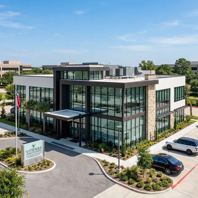 Vitenas Cosmetic Surgery building project by Vista Air Services Houston