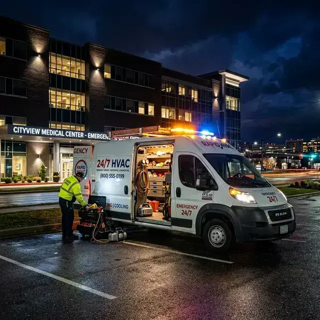 Houston HVAC 24/7 emergency repair service team